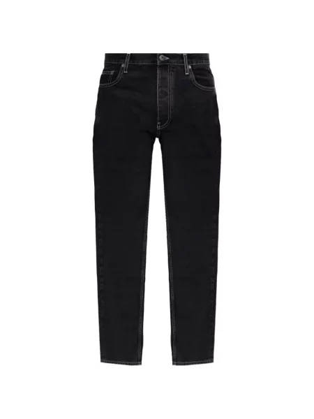 Blugi Off-white cu imagine alb