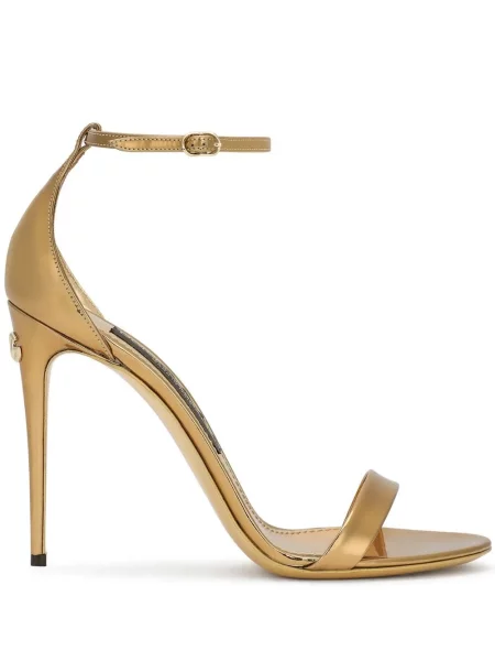 Sandale Dolce & Gabbana auriu