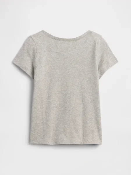 Tricou copii Gap gri