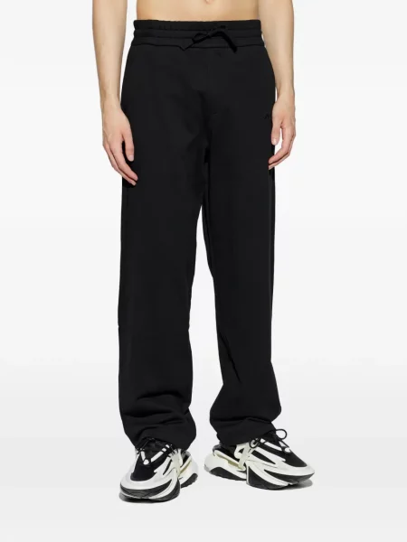 Kalhoty se šňůrkou v pase Balmain se stahovací šňůrkou černé