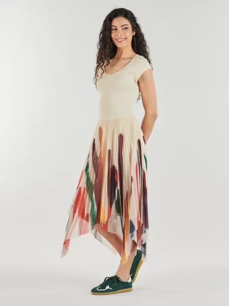 Rochie Desigual bej