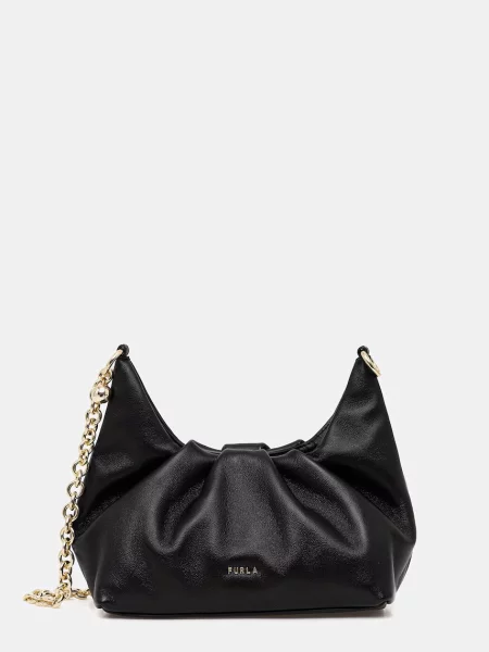FURLA Geantă de umăr DELIA' negru