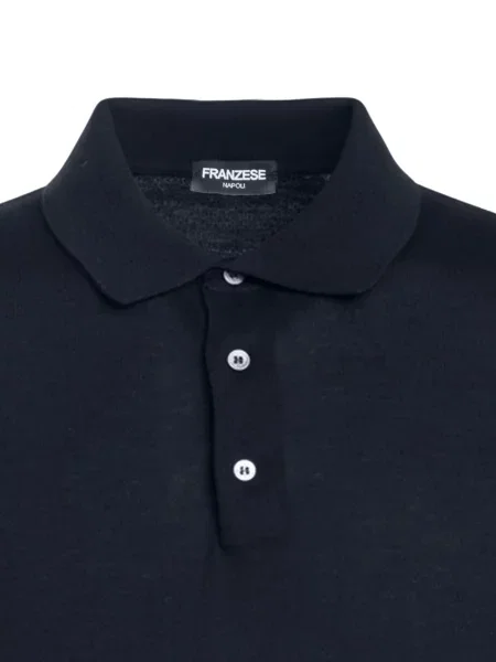 Μακρύς polo Franzese Collection μπλε
