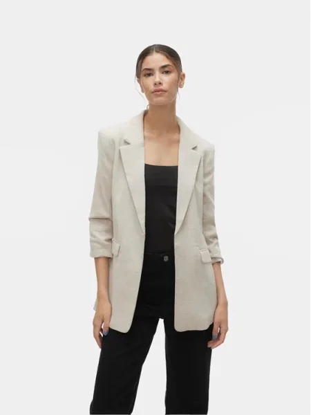 VERO MODA Blejzer nebielená béžová