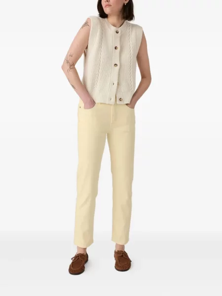 Blugi evazați Levi's® stretch galben