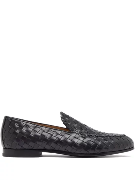 Pantofi loafer Scarosso din piele negru