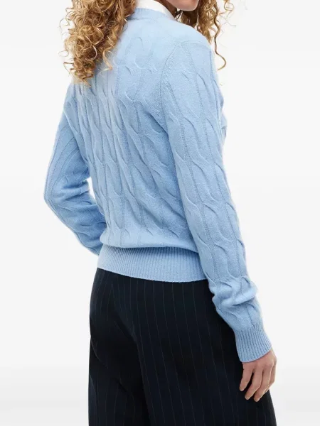 Pulover Tommy Hilfiger de lână albastru