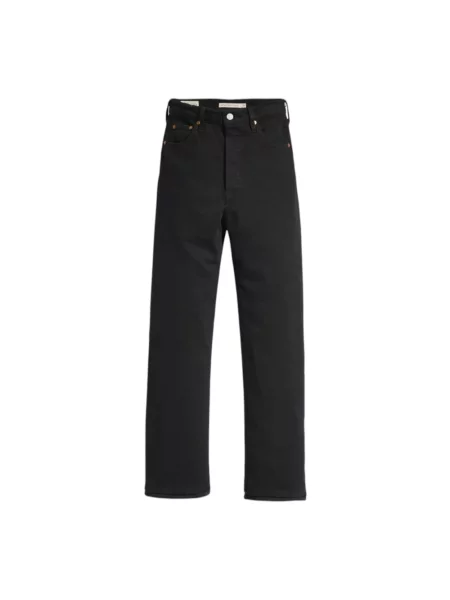 Levi's jeansy Ribcage high waist czarne
