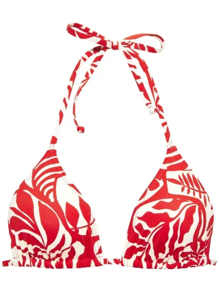 BUFFALO Sutien costum de baie roșu alb