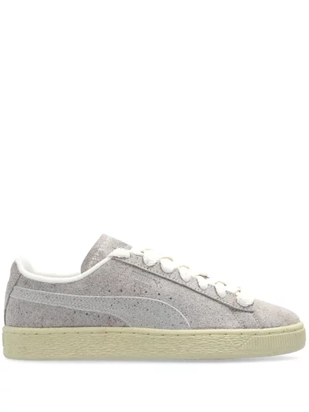 Sneakerși Puma Suede din piele de căprioară gri