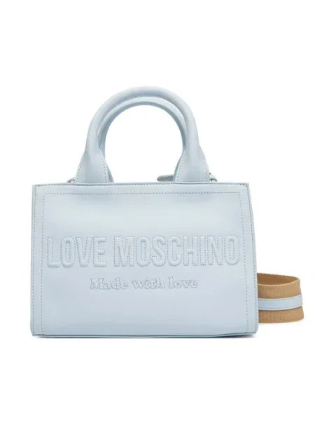 LOVE MOSCHINO Дамска чанта светлосиньо