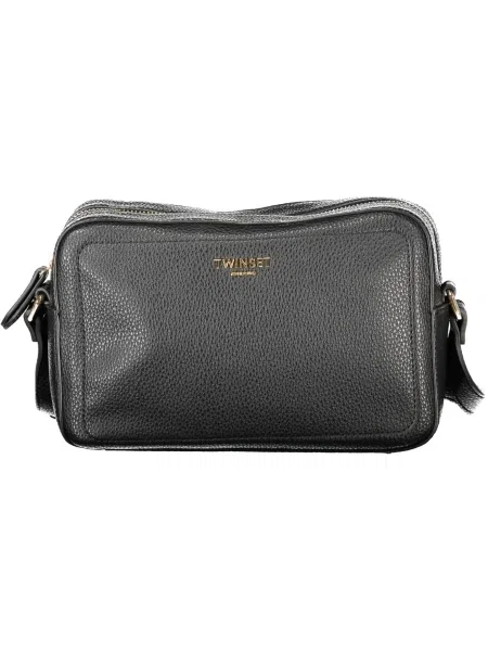 Geanta crossbody Twinset din piele negru