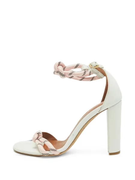 Sandale Malone Souliers cu legături cu bretele alb