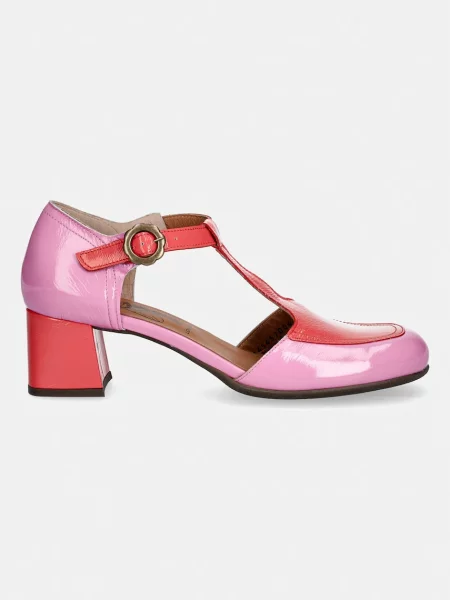 Fly London pantofi de piele roz