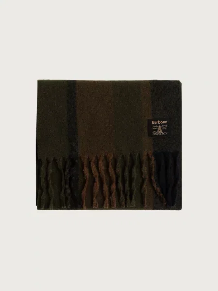 Sál és sapka szett Barbour zöld