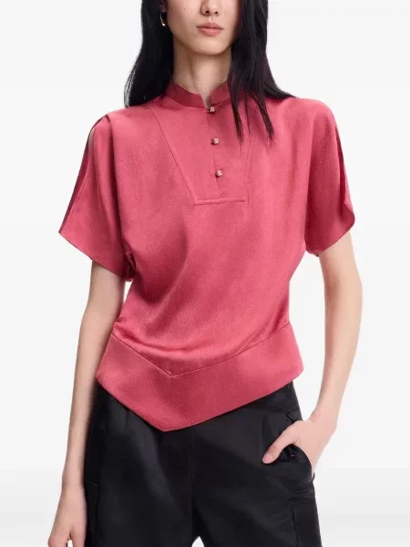 Top Shanghai Tang din jacard roz