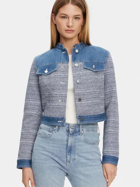 Джинсова куртка GUESS синій