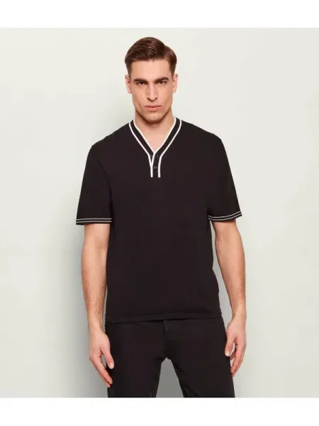 Tricou polo Drykorn negru