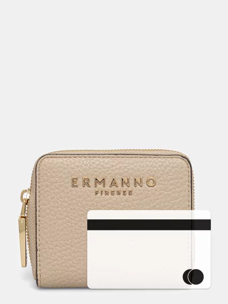 ERMANNO Firenze pénztárca női bézs