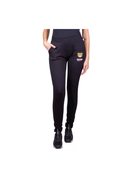 Spodnie dresowe Moschino niebieskie