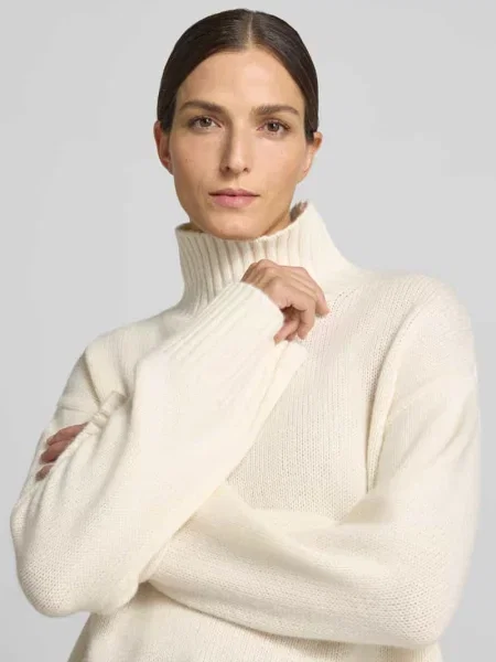 Sweter o kroju loose fit z mieszanka wełny i kaszmiru model WOODHOUSE' Barbour