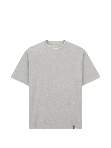 Tricou Boggi Milano din jerseu gri