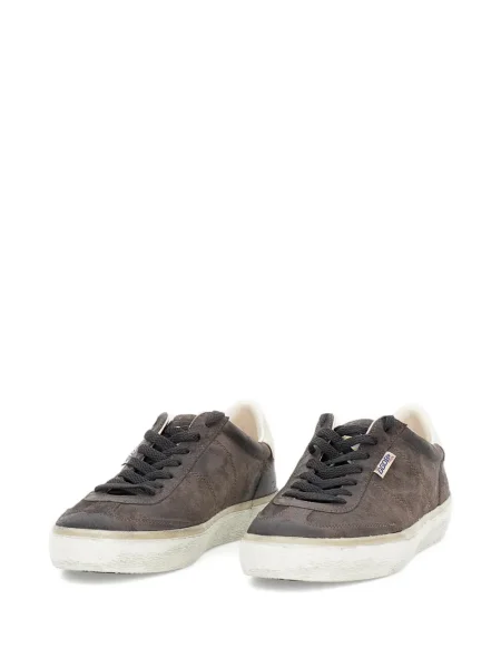 Велурени маратонки Golden Goose златисто