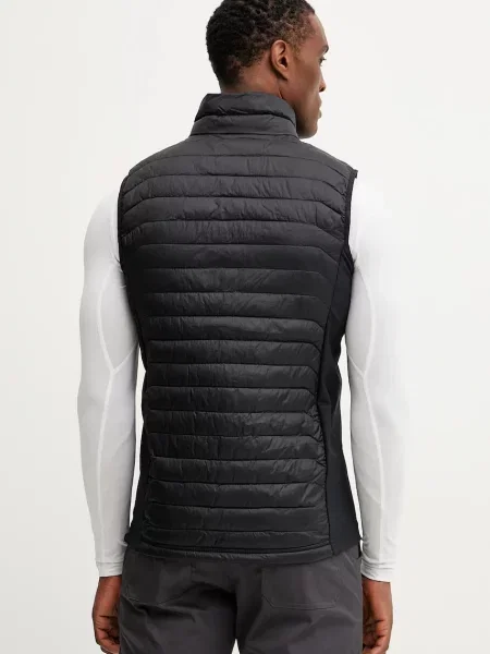 Férfi mellény Columbia Powder Pass Hybrid black. Méret: S fekete