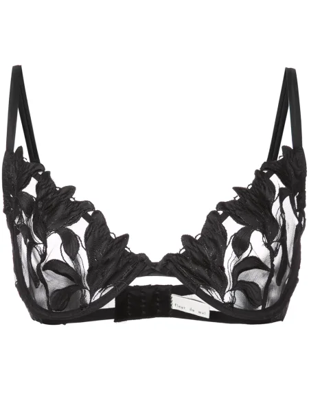 Sutien Fleur Du Mal din dantelă negru