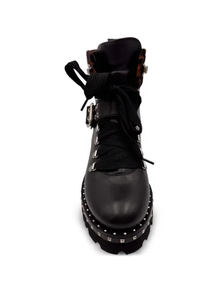 Боти Guglielmo Rotta с връзки с дантела с шипове черно