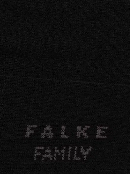 Skarpety z napisem z logo model ‘FAMILY’ Falke czarne
