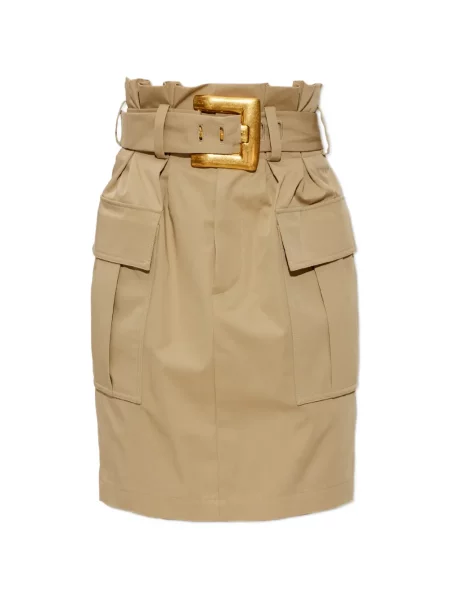 Cu centură fustă Balmain