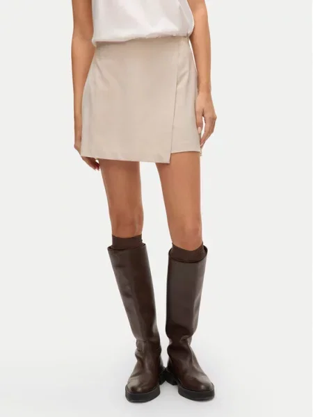 Kraťasy Vero Moda béžové