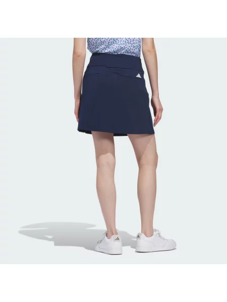 Dzianinowa sukienka Adidas niebieska