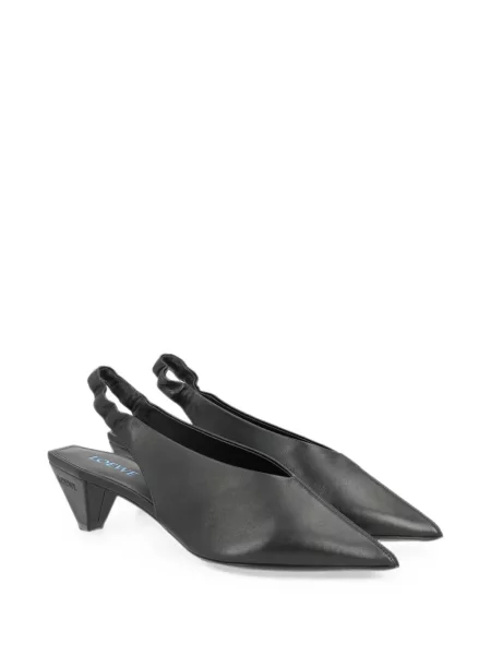 Pantofi cu toc Loewe slingback negru