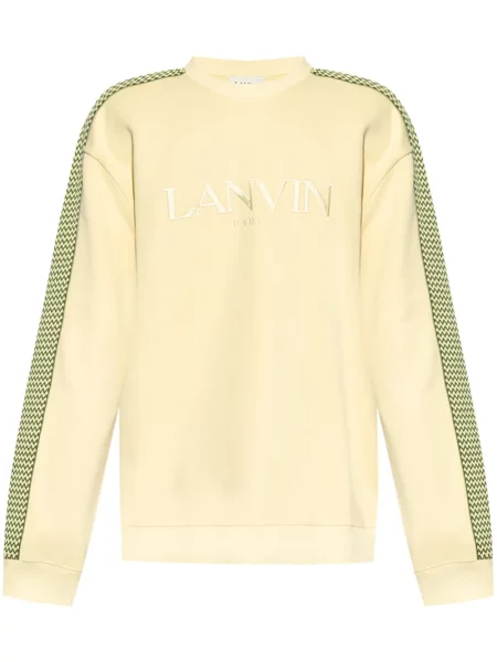 Hanorac Lanvin cu broderie galben
