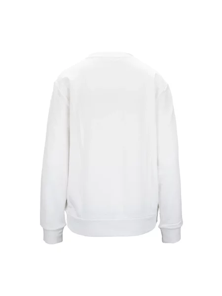 Haftowana bluza nierozpinana Versace biała