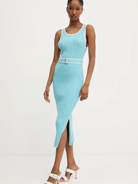 Karl Lagerfeld rochie albastru