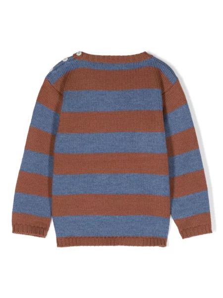 Sweter dziecięcy La Stupenderia brązowy