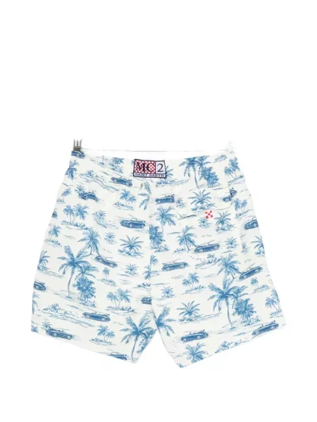 Slip de baie Mc2 Saint Barth cu imagine alb