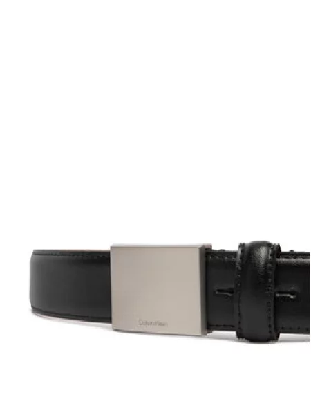 Vyriškas Calvin Klein Logo Plaque Smooth juoda