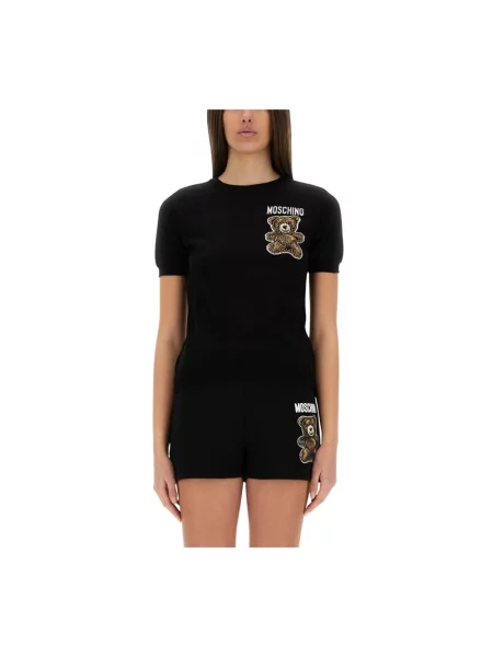 Sweter Moschino czarny