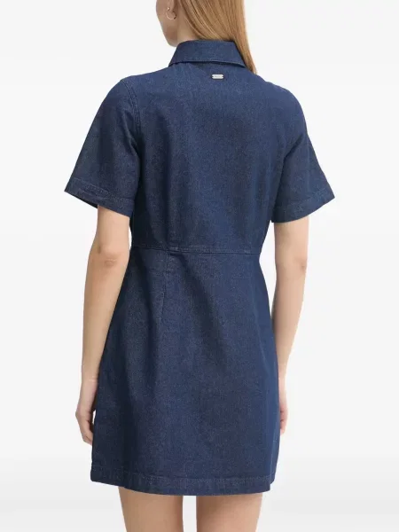 Rochie midi Barbour albastru