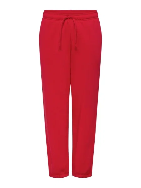 ONLY Hlače ONLBEST svijetlo crvena
