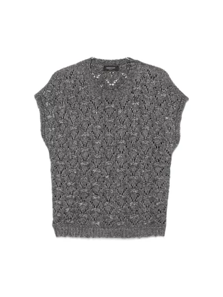 Sweter Fabiana Filippi szary