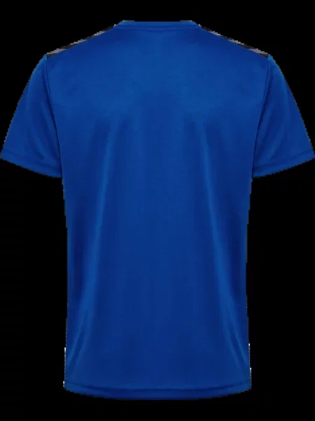 Hummel T-shirt hmlAUTHENTIC PL JERSEY S/S KIDS TRUE BLUE niebieska