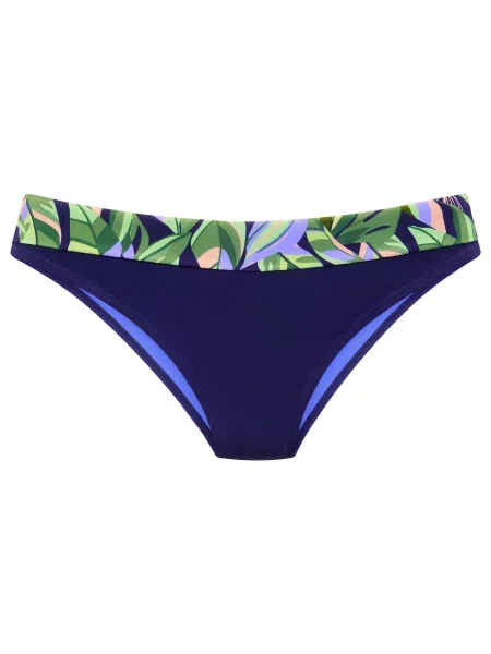S.Oliver Slip costum de baie închis / verde / lila / roz pudră albastru