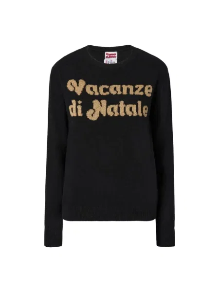 Sweter Mc2 Saint Barth wełniany czarny