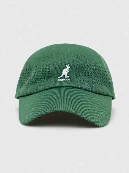 Кепка Kangol однотонна зелений