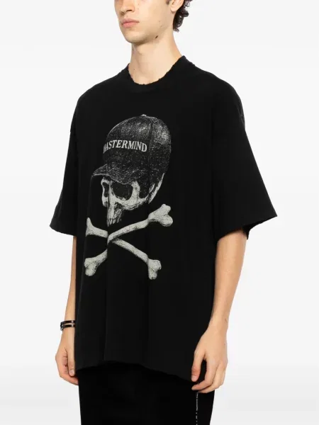 Tricou Mastermind World zdrențuiți negru